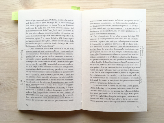 10_ pp84-85 «LA CIUDAD DE LOS RICOS Y LA CIUDAD DE LOS POBRES"» DE BERNARDO SECCHI | Sabrina Gaudino Di Meo