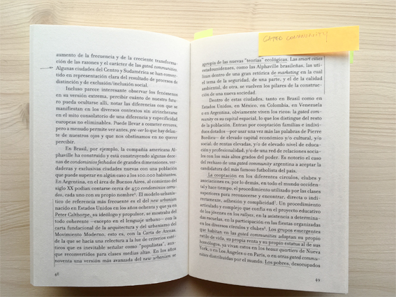 5_ pp48-49 «LA CIUDAD DE LOS RICOS Y LA CIUDAD DE LOS POBRES"» DE BERNARDO SECCHI | Sabrina Gaudino Di Meo